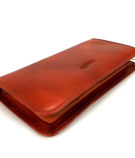 Women's Brown Leather Wallet