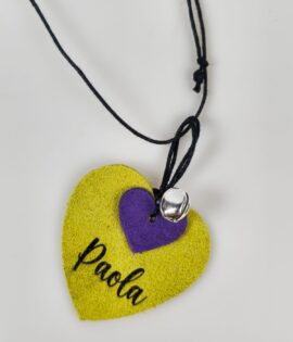 Angel Caller - Yellow Heart Necklace