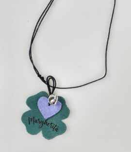 Calling Angels - Green and Lilac Clover