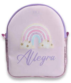 Kindergarten and leisure - Rainbow backpack with name