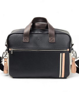 Borsa da Passeggino con Ricamo - Tokio Nero