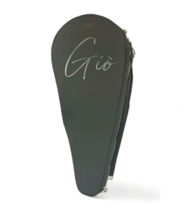 Tennis Bag - Black Racket Bag with Name