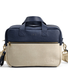 Borsa per Passeggino - Borsa personalizzata in Pelle blu