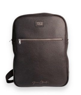 Genuine Leather Backpack - Customizable Brown Backpack