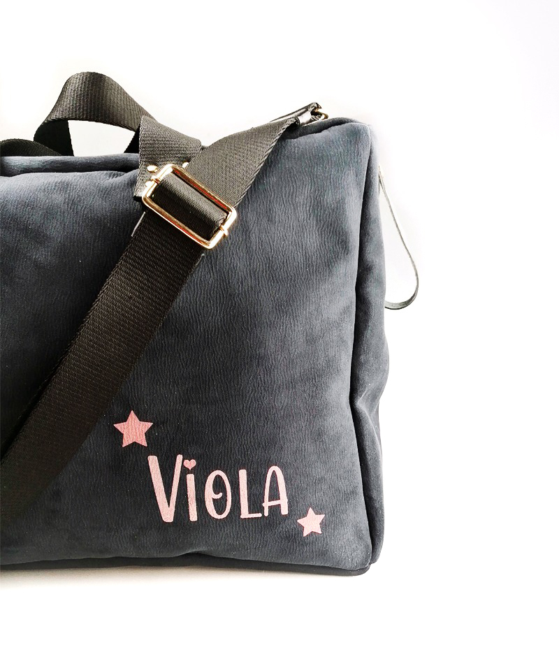 Borsa Mamma – Mommy Bag Personalizzata “viola”