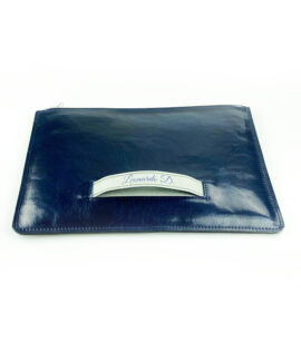 Custodia Tablet in Pelle – Cuoio Blu