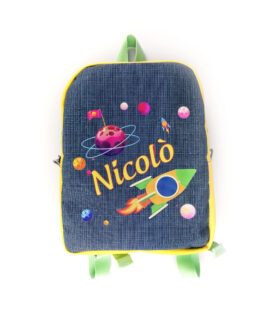 Zaino bambino con nome