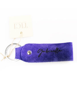 Portachiavi Classico Personalizzato – Viola