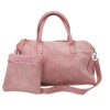 borsa con iniziali rosa