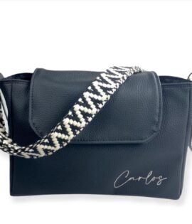 Borsa Passeggino nera con tracolla