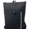 Daddy Bag in neoprene nero con ricamo