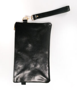 Pochette in cuoio