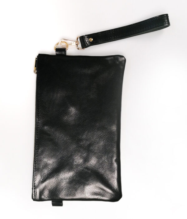 Pochette in cuoio