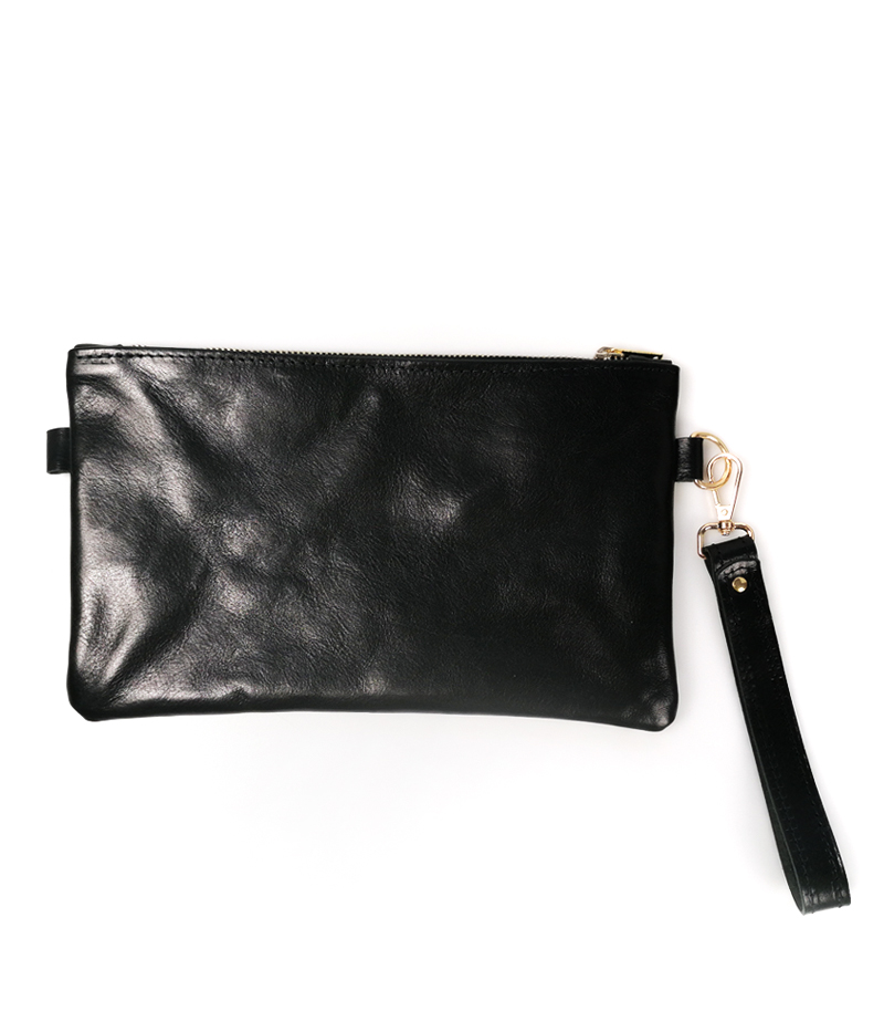 Pochette in Pelle Nera