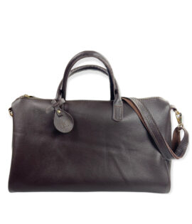 Shopping Bag donna in pelle testa di moro artigianale