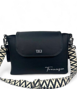 Black Tokio Stroller - Embroidered Name