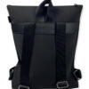 Zaino uomo donna personalizzato con ricamo neoprene nero
