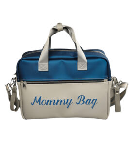 Mommy Bag - Petrolio e Panna