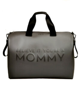 Borsa fasciatoio Grigia - Believe it, you're a Mommy!