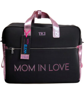 Mommy Bag Nera - Borsa Passeggino con sistema Zaino