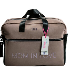 Mommy Bag modello Asia - Borsa Passeggino Marrone
