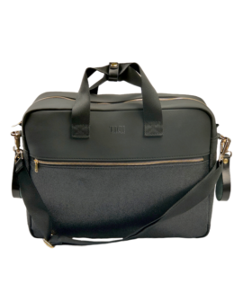 Borsa Fasciatoio Nera & Glitter - Sistema zaino