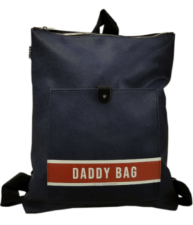 Zaino Papà Blu - Zaino Uomo artigianale personalizzato