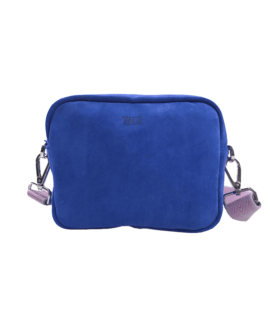 Bag Babol - Borsa suede Blu elettrico Pronta Consegna