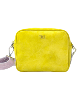 Bag Babol - Borsa suede Gialla