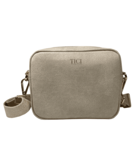 Borsa donna artigianale - Ecopelle panna