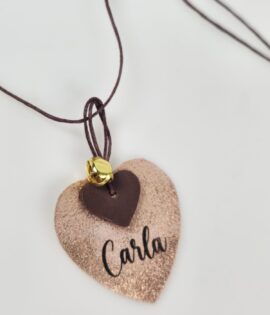 Chiama Angeli personalizzato - Collana con cuore