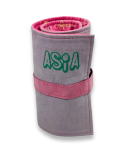 Astuccio Bambina - Borsellino pastelli con nome
