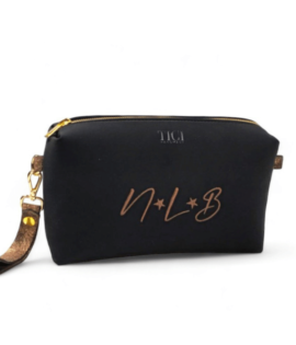 Pochette Donna personalizzata - Nome e stelle ricamate
