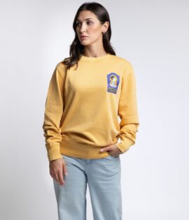 Matcher Felpa "Santa Mamma" Unisex - Dyed Gold Ochre