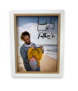 Cornice Festa del Papà - Cornice in legno 15x20