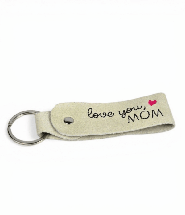 Mother's Day Keyring - Embroidered Keyring
