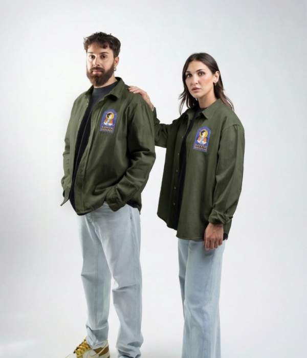 worker shirt verde